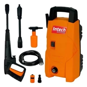 Lavadora de Alta Pressão Intech Machine Califórnia Cor Laranja e Preto 127V