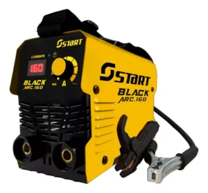 Máquina De Solda Inversora Tig Black Arc Start 160a Serralheiro Mma Eletrodo 220v