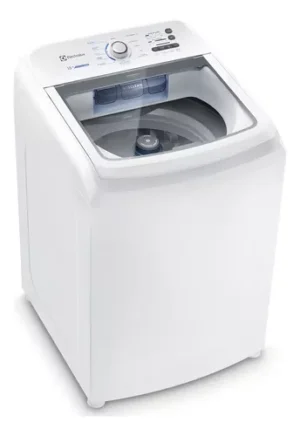 Máquina de Lavar Electrolux 15kg Branca Essential Care com Cesto Inox e Jet&Clean LED15 220v
